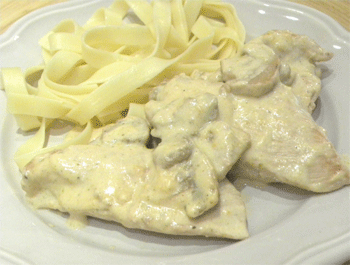 Blancs De Poulet à La Crème Et Aux Champignons : Recettes à Base De ...